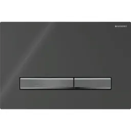 Geberit tipka Sigma50 crna/crni hrom 115.671.DW.2