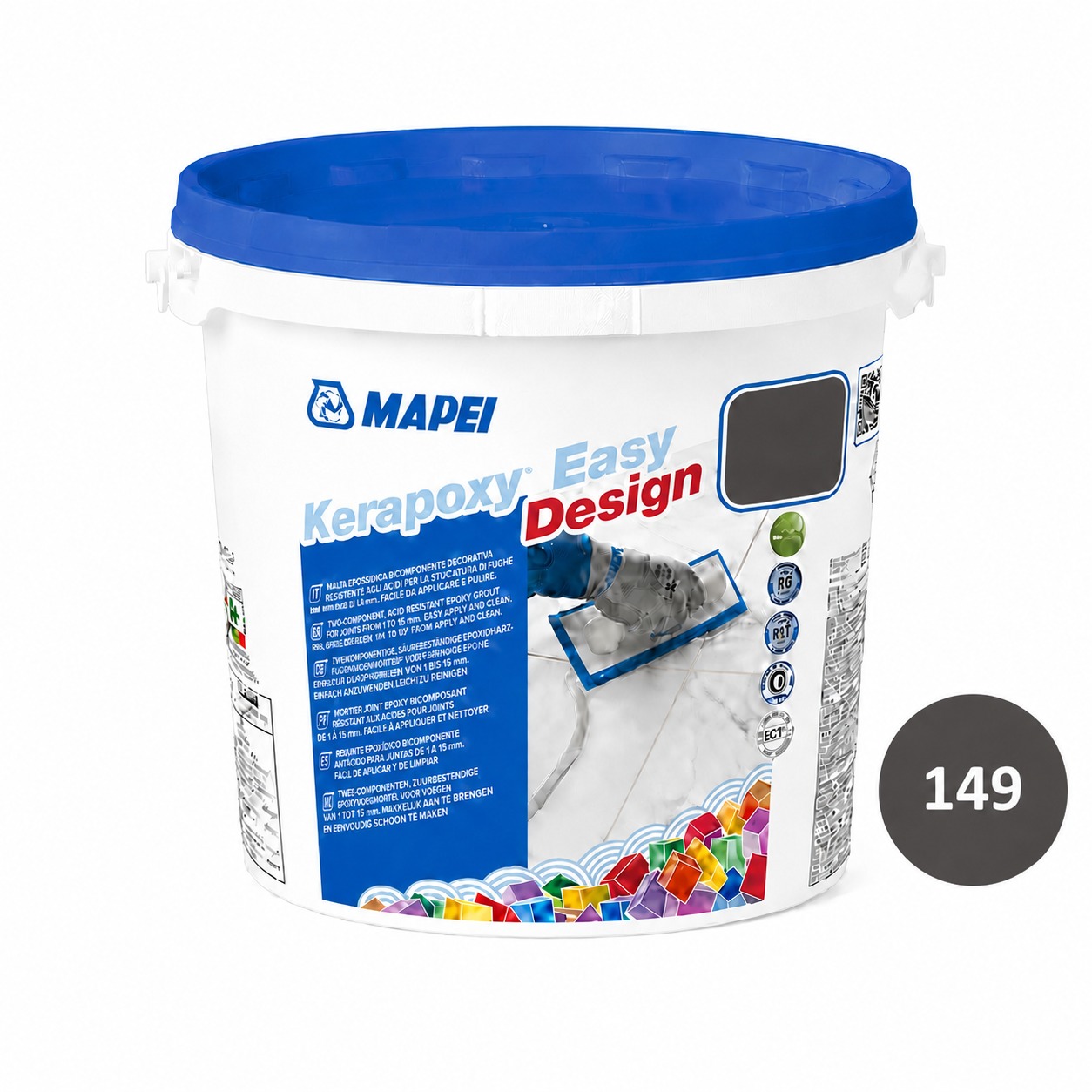 Mapei Kerapoxy easy design 149 Vulkanski Pesak kantica 3 kg