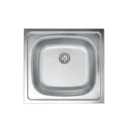 Metalac Quadro 1D inox, fi60-kockica 465x435