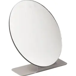 Tendance Okruglo ogledalo na stalku 13x9x17cm staklo/metal bez