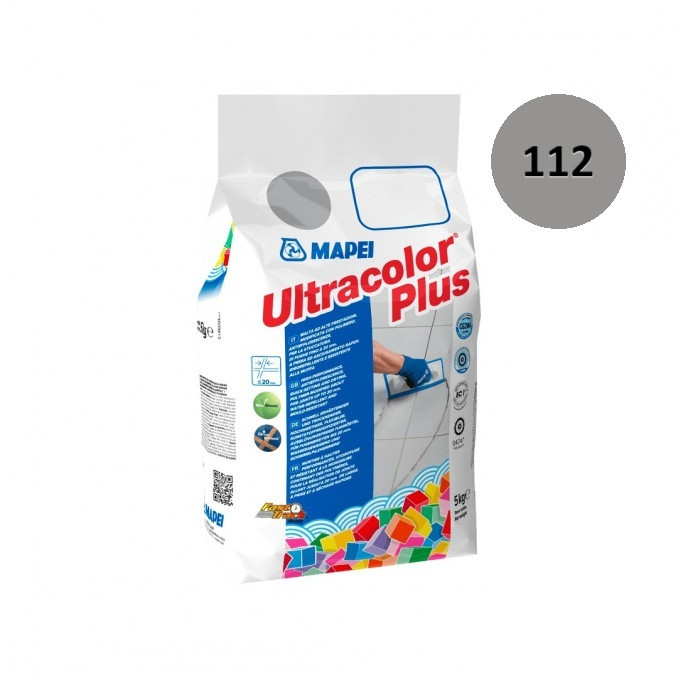 Mapei Ultracolor Plus 112 Srednje Siva 5 kg
