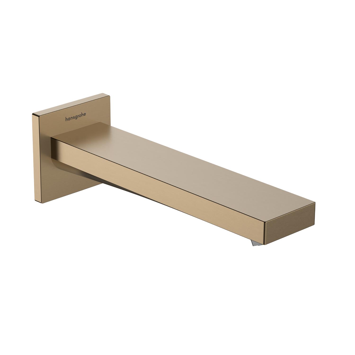 Hansgrohe Tecturis E izliv za kadu 21cm brushed bronze 73410140