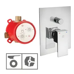 Herz Unitas baterija SQ Q91 za kadu ugradna 00362