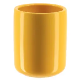 Tendance Čaša za četkice dolomit 10,7x8,3cm keramika žuta