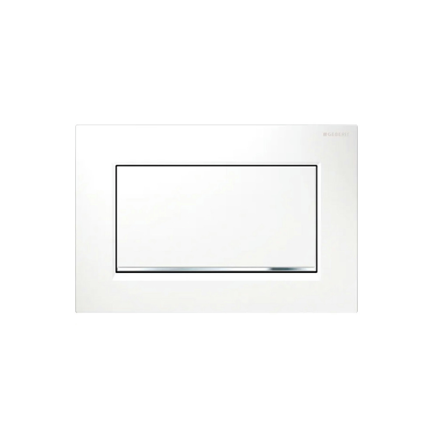 Geberit tipka Sigma 30 Bela/sjajna hrom/bela 115.893.KJ.1