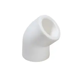 Valdom PPR koleno 45 fi 20mm Bela boja