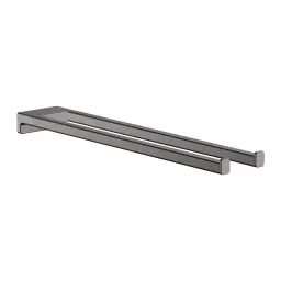 Hansgrohe AddStoris držač za peškire sa dve ručke Brushed Black Chrome 41770340