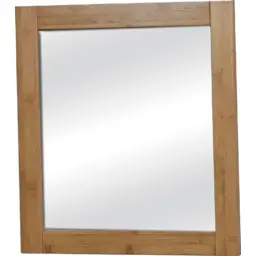 Tendance Ogledalo mahe 48x1,5x51,8cm mdf bambus