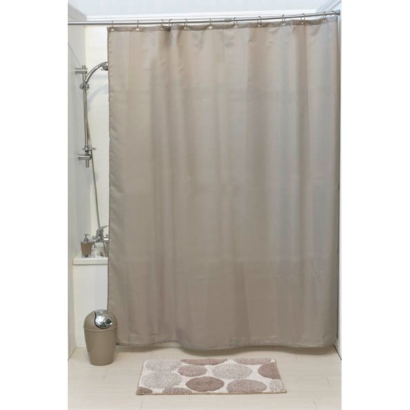 Tendance Zavesa + 12 PP kukica 180 x 200 CM poliester TAUPE