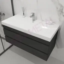 Kolpa ormarić sa umivaonikom Naomi OUN 100cm Dark concrete 546660
