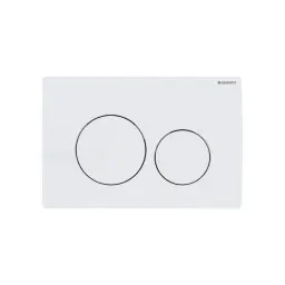 Geberit tipka Delta 20 Bela 115.127.11.1