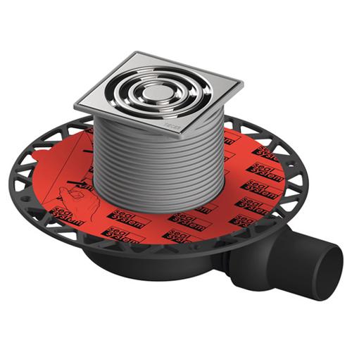 Tece slivnik +rešetka inox okvir suvi 3601102