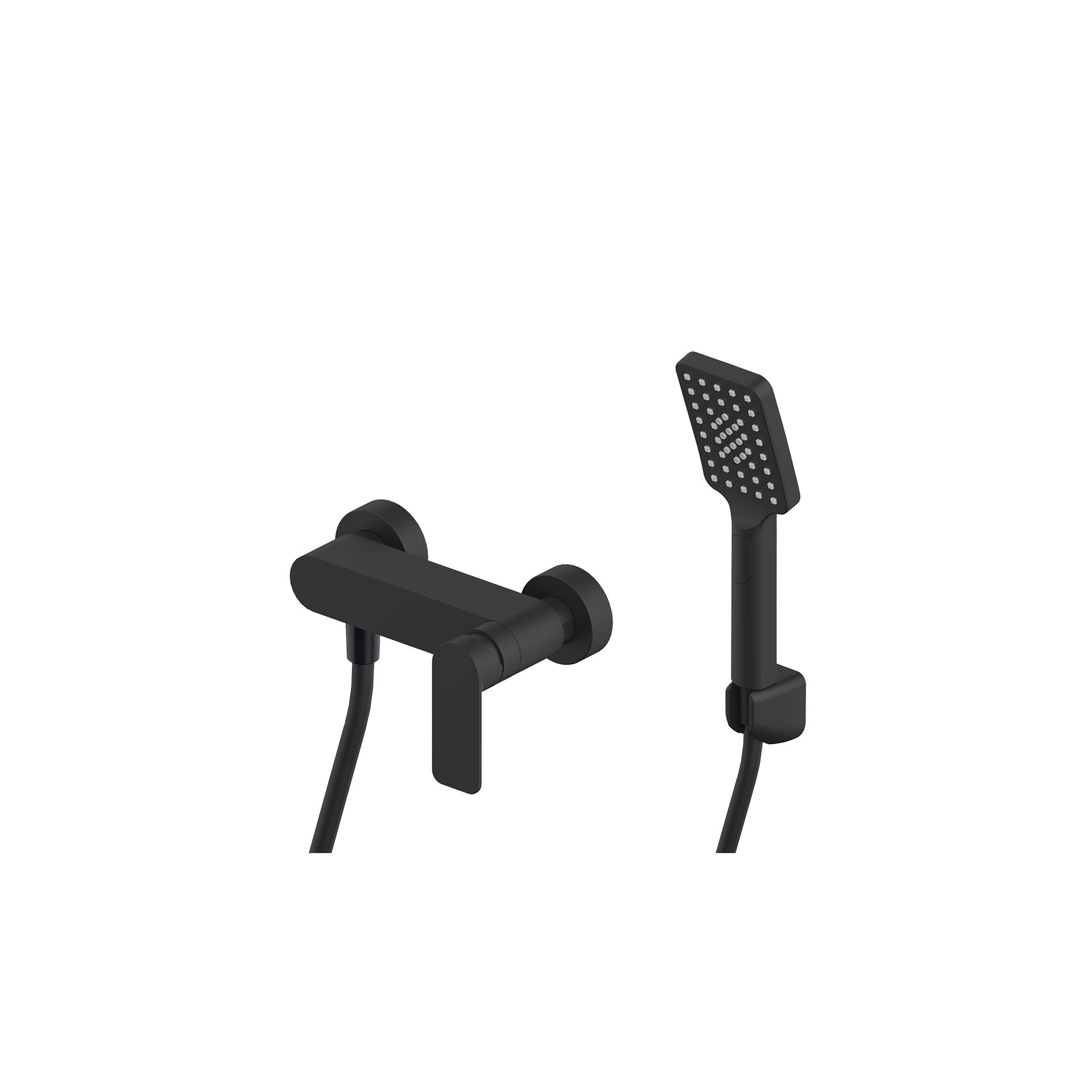 Rosan S2 Black Baterija za tuš kadu 237101B