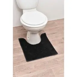 Tendance Tepih za kupatilo 45x50 cm poliester antracit siva