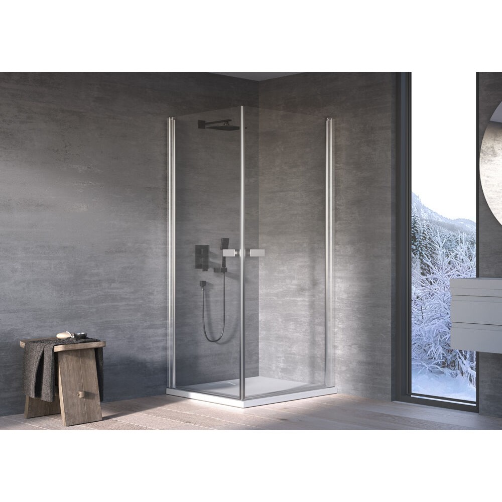 Kolpa Andromeda Tuš kabina Q 90 SBR/1 Silver Brill 516460