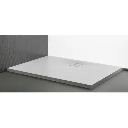Kolpa Tuš kada Moonwalk Q140x90 - Liveni mermer Bela 596830