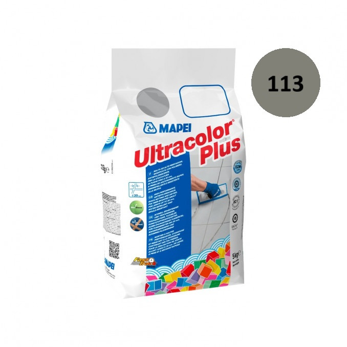 Mapei Ultracolor Plus 113 Cement Siva 5 kg