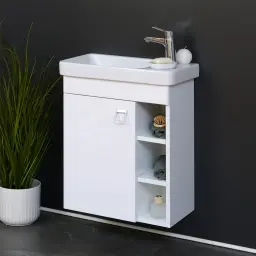 Mini 55 beli – donji deo sa umivaonikom