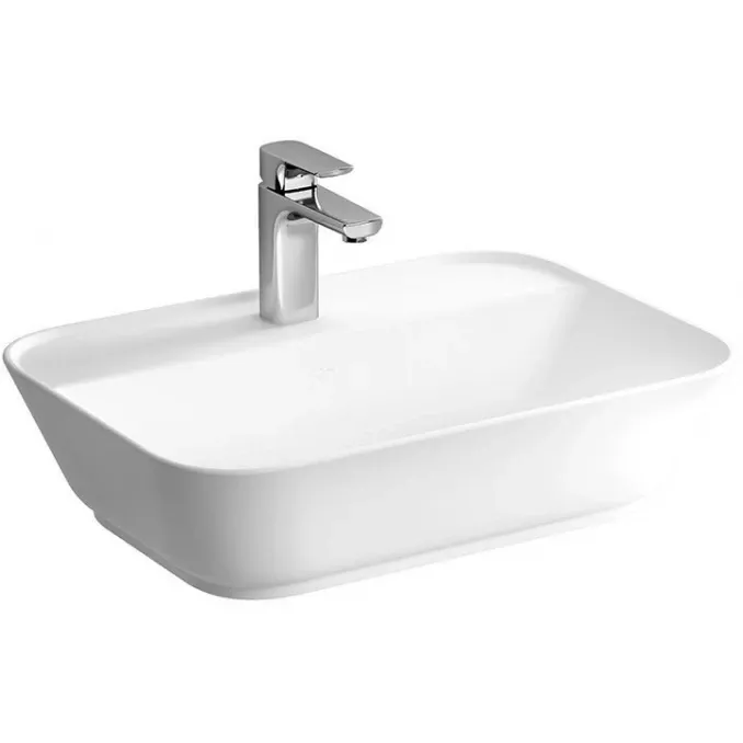 Vitra Lavabo nadgradni Geo 59,5x42,5cm bez preliva sa otvorom za slavinu