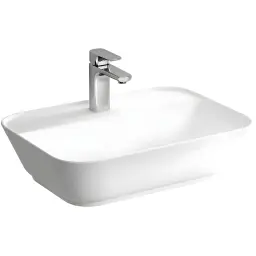 Vitra Lavabo nadgradni Geo 59,5x42,5cm bez preliva sa otvorom za slavinu