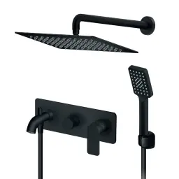 Rosan S2 Black uzidna baterija za tuš kadu 231705B