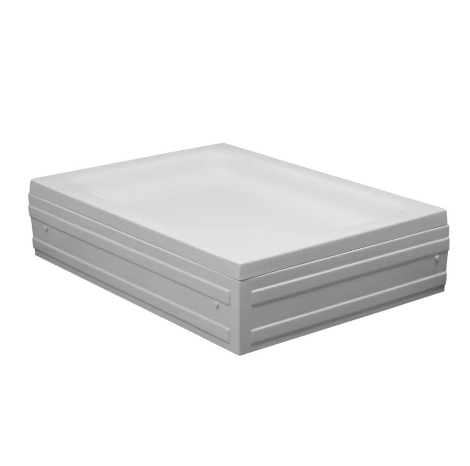 Zomar tuš kada Iris LUX 100x75x25 sa metalnim nosačem i oblogama