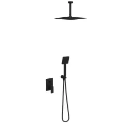 Copen Nook baterija sa tuš setom 6 mat crna C-01-119MB
