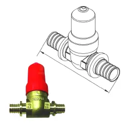 Rehau ventil vodovodni RAUTITAN LX 20, telo 11681171001