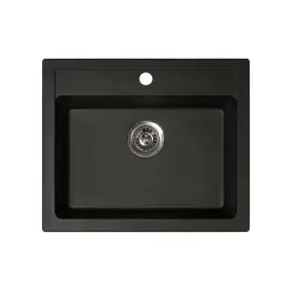 Metalac X Granit Quadro 60 600x500 fi 90 sa sifonom Crna 161965