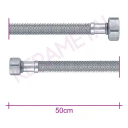 Remer Brinoks FX 1/2 3/8 FF x 50 inox