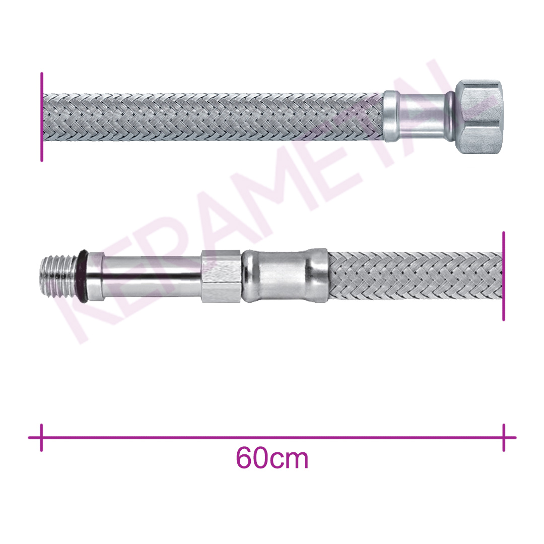 Remer brinoks DUGI M10-3/8F-60cm INOX