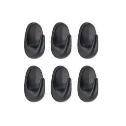Tendance Set 6 kukica 3m 2,7 x 1,8 x 2,5 plastična crna