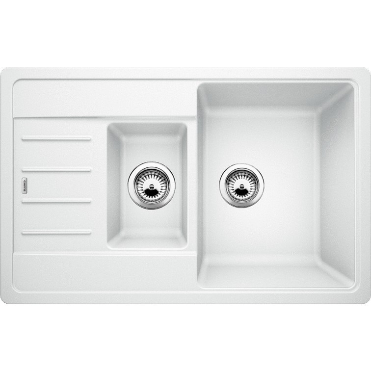 Blanco LEGRA 6S Bela Compact silgranit 780x500mm 521304