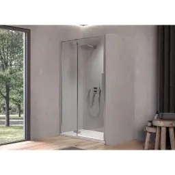 Kolpa Polaris Tuš vrata samostojeća N100 - Leva SBR/1 Silver brill 515890