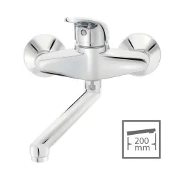 Herz Unitas baterija Simpaty S22 za kuhinju zidna izliv 200mm 00281