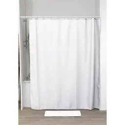 Tendance Zavesa za kadu 180X200CM DIAMONDS poliester Bela 1211100