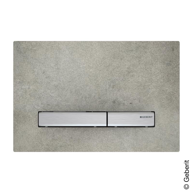 Geberit tipka Sigma 50 hrom/beton 115.788.JV.2
