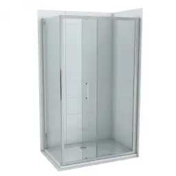 COPEN ATLAS Stakleni paravan 1200×1950 staklo 6mm providno C-02-4120