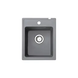 Metalac X Granit Quadro 40 400x500 fi 90 sa sifonom Grafit 372983