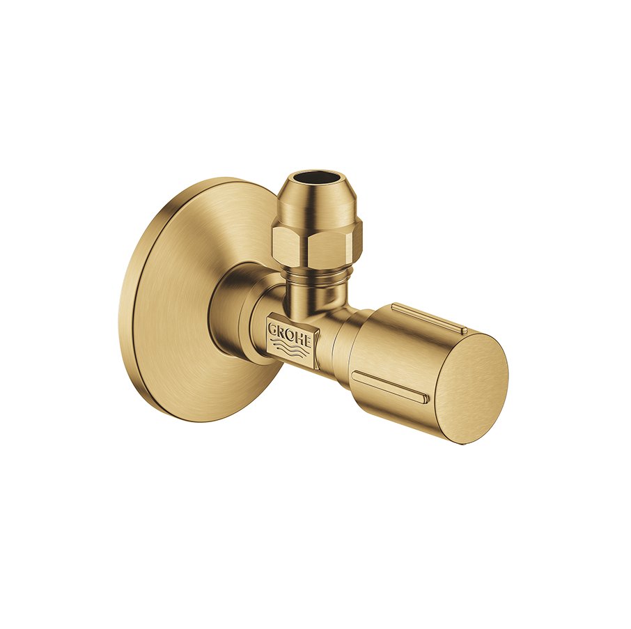 Grohe Ugaoni Ek Ventil 1/2"X 3/8" Brushed Cool Sunrise 22037GN0