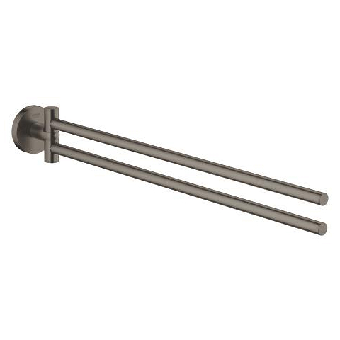 Grohe Essentials držač peškira 43.9cm hard graphite brushed 40371AL1