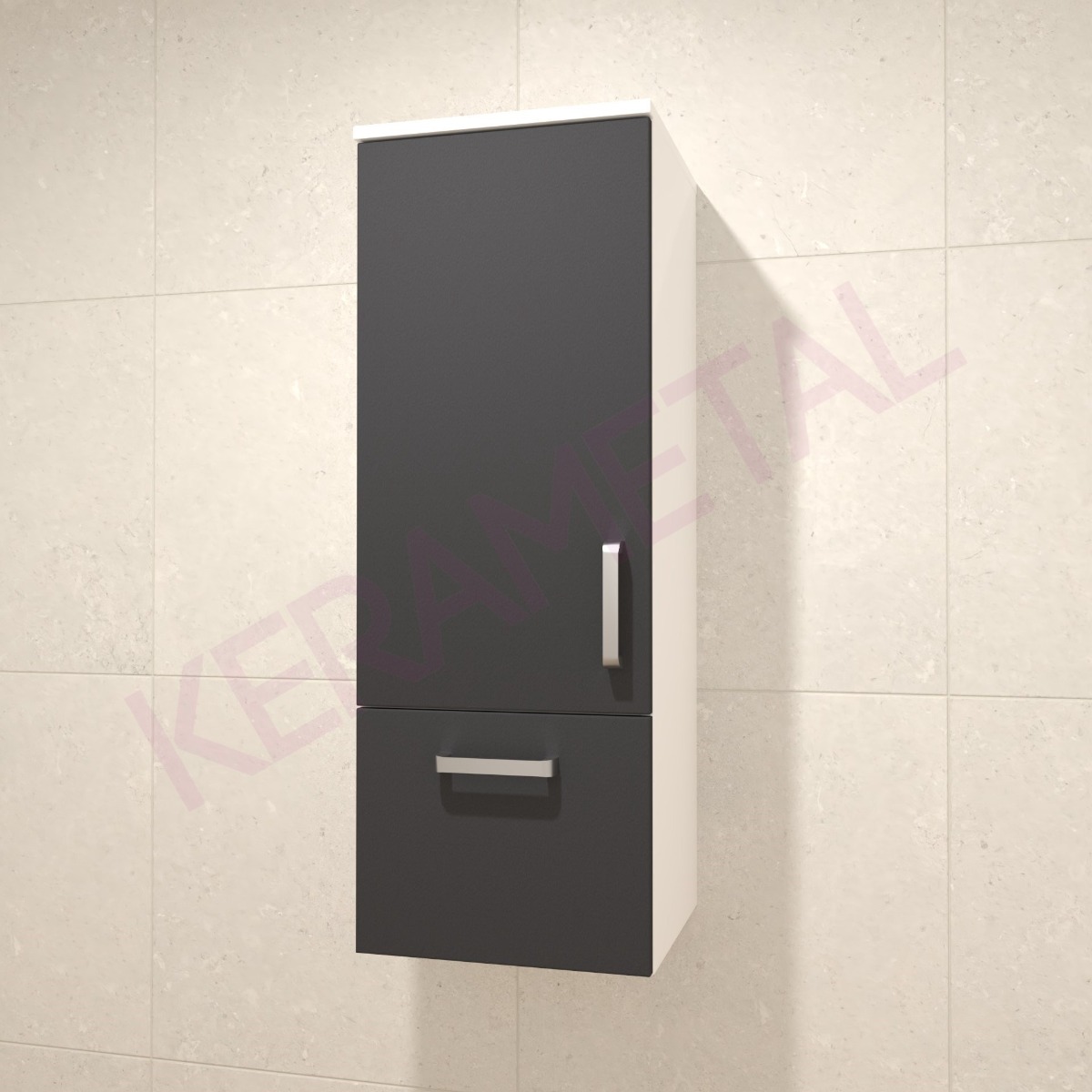 Kolpa ormarić Evelin E 1021mm Gray/Antracite 574010