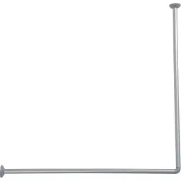 Tendance Držač zavese za kadu 90x90 cm aluminijum hrom