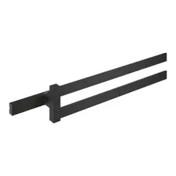 Grohe Selection Cube držač peškira dupli phantom black 102280kf00