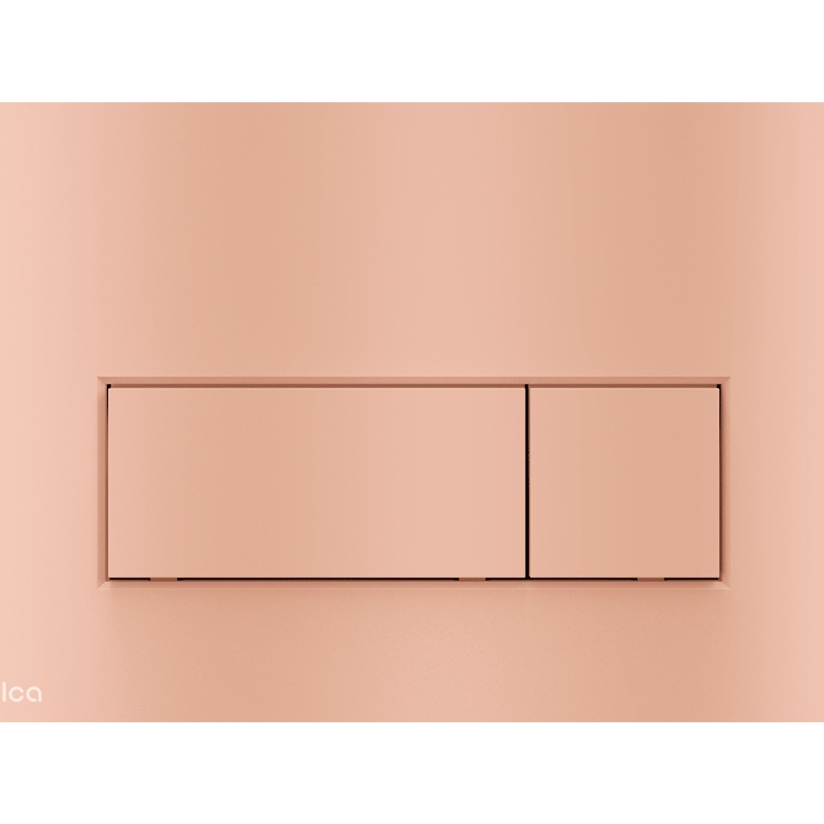 Alca tipka Thin M57-RG-M Red gold mat