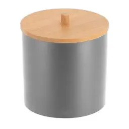 Tendance Kutija za vatu bath 7,5x10 cm bambus siva
