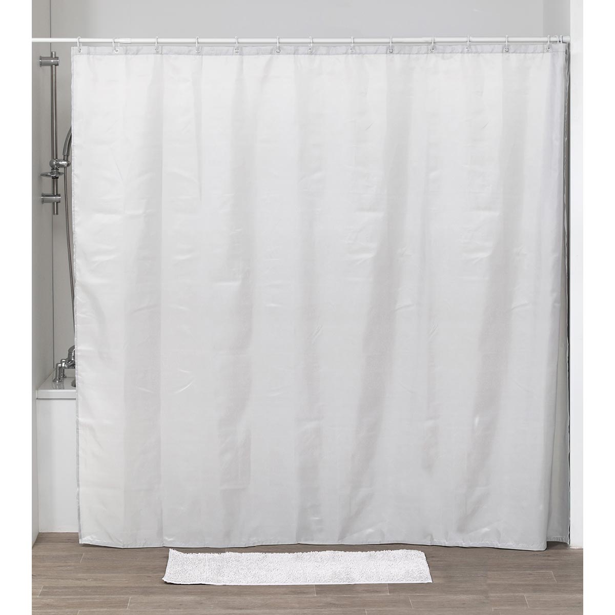 Tendance Zavesa za kadu 240X200CM poliester Bela 1214100