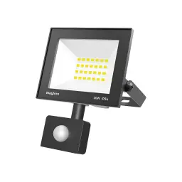 Braytron LED Reflektor 20W Crni 6500K IP54 sa Senzorom BT66-22031
