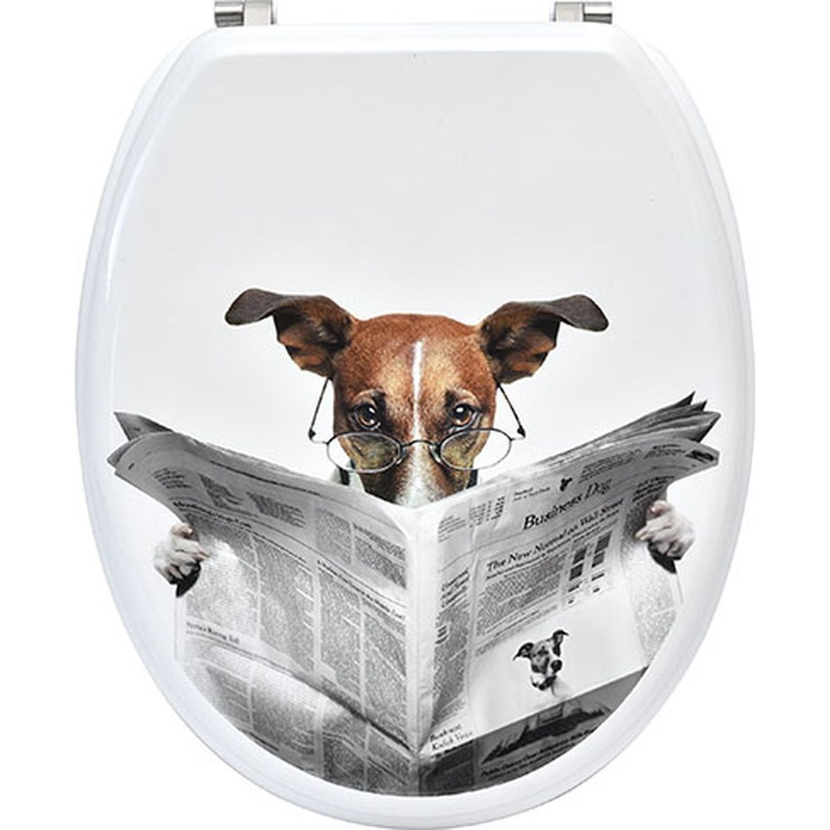Tendance WC daska sa Inox ŠARKAMA 375X46CM MDF KARAMEL