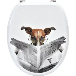 Tendance WC daska sa Inox ŠARKAMA 375X46CM MDF KARAMEL